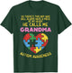 Grandma Autism Awareness Shirt Austistic Boy Piece My Heart T-Shirt - T-Shirt | Forest