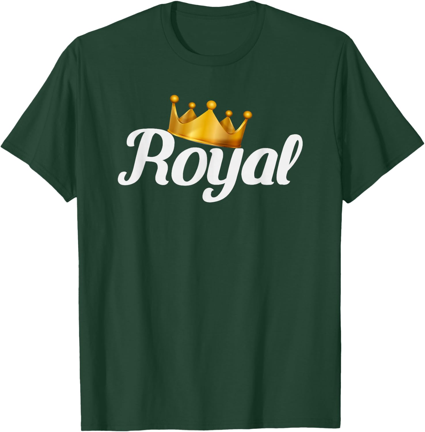 Royal Gold Crown T-Shirt - T-Shirt | Forest