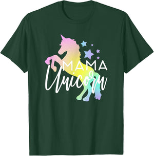 Mama Unicorn T-Shirt - T-Shirt | Forest