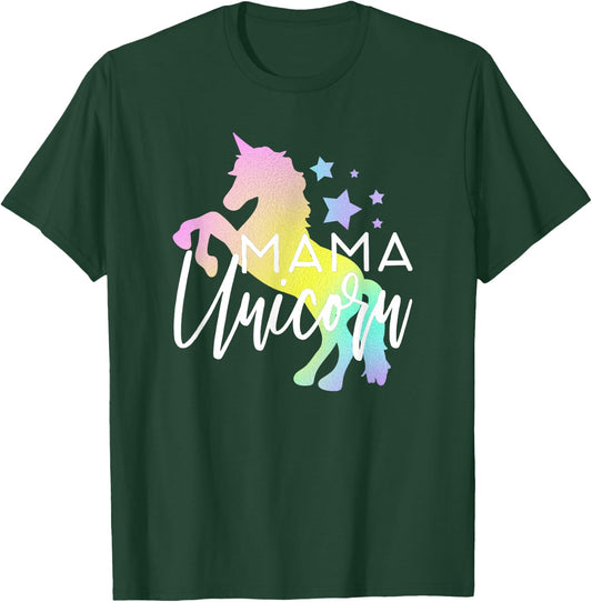 Mama Unicorn T-Shirt - T-Shirt | Forest
