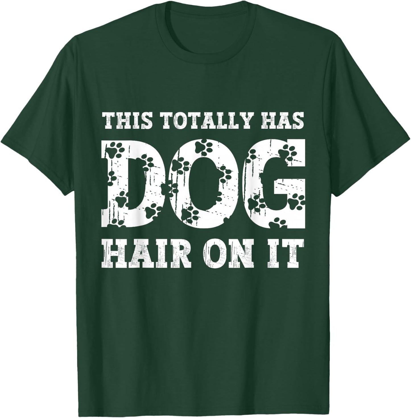 Adults Dog Lovers Black Small Modern Letter Print Short Sleeve T-Shirt - T-Shirt | Forest