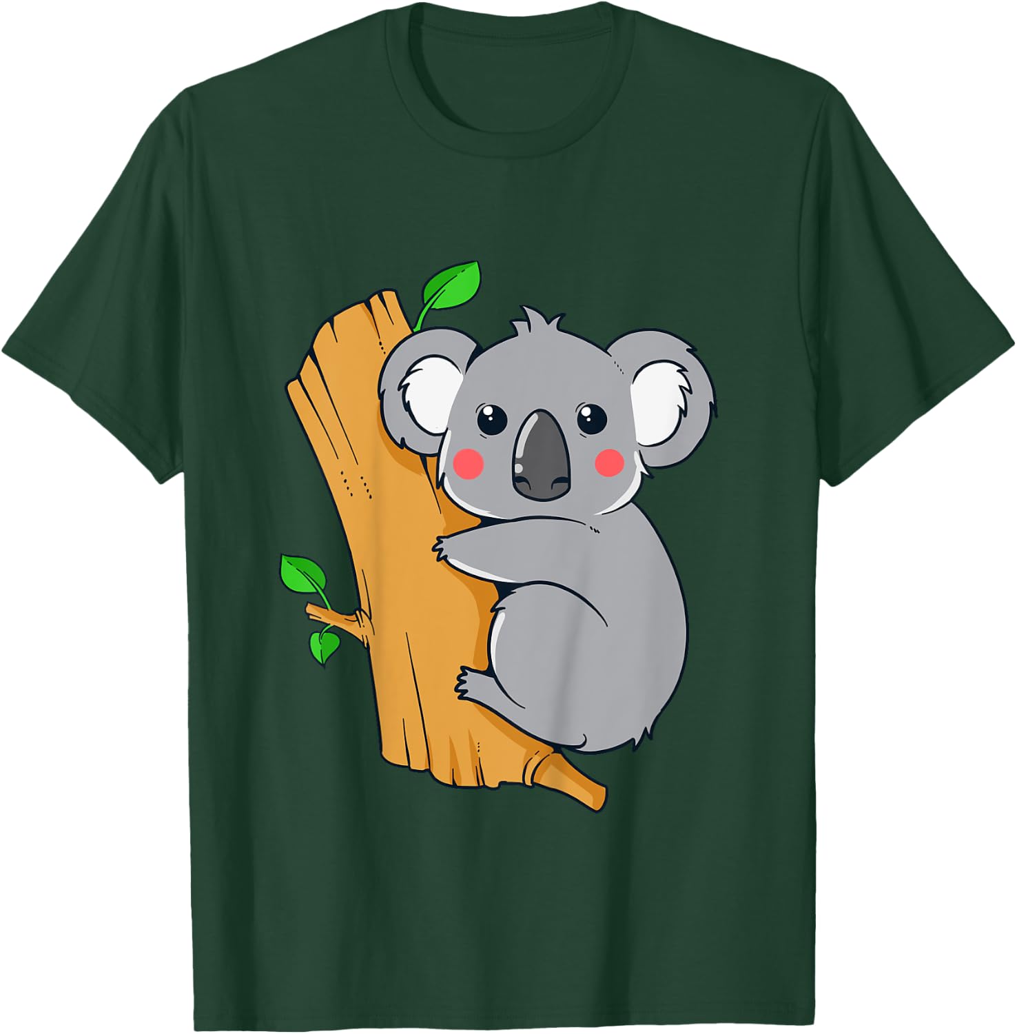 Cute Koala Bear T Shirt for Children | Kids Koala Bear Shirt T-Shirt - T-Shirt | Forest