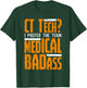 Funny CT Tech Radiology CT Cat Scan - Medical Badass Women T-Shirt - T-Shirt | Forest