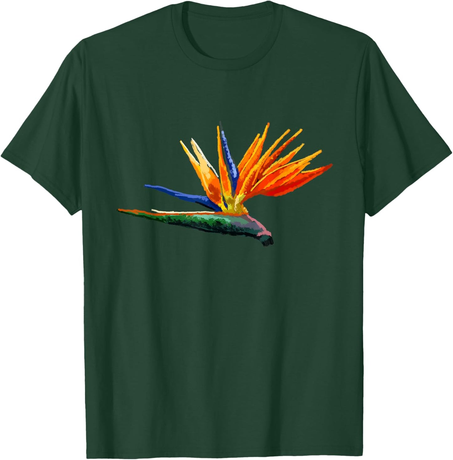 Bird of Paradise Flower T Shirt T-Shirt - T-Shirt | Forest
