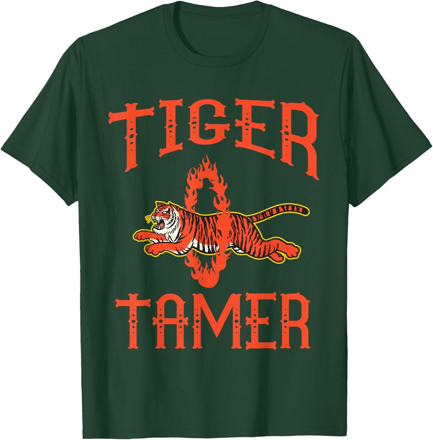 Circus Tiger Shirts - Circus Shirts - Circus Tiger Costume T-Shirt - T-Shirt | Forest