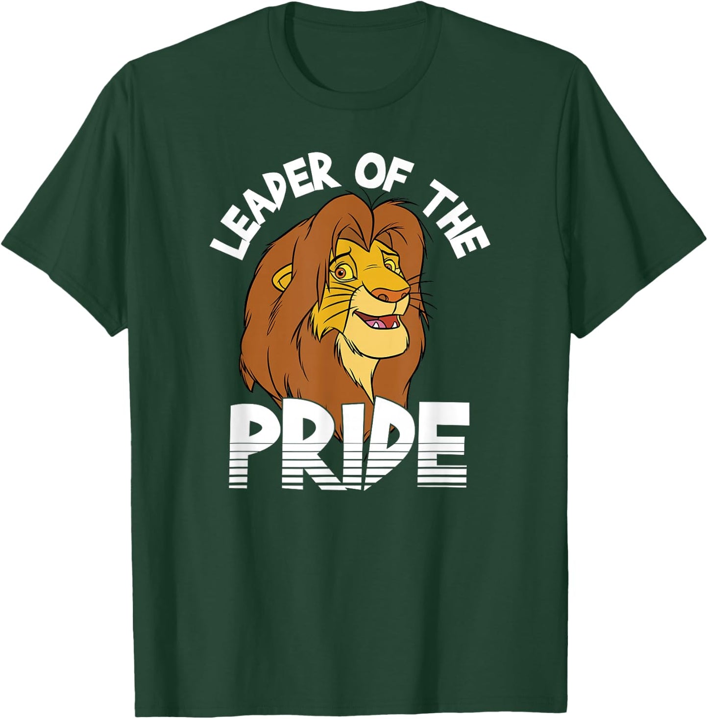 Disney The Lion King Simba Leader Of The Pride Retro Logo T-Shirt - T-Shirt | Forest