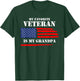 My Favorite Veteran Is My Grandpa Military Veterans Day T-Shirt - T-Shirt | Forest