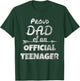 Proud Dad of an Official Teenager, 13th Birthday Party T-Shirt - T-Shirt | Forest