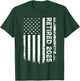Vintage Retired 2025 American Flag Retirement 2025 Pensioner T-Shirt - T-Shirt | Forest