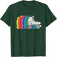 Roller Skate Skating 70s Retro Shirt Gift T-Shirt - T-Shirt | Forest