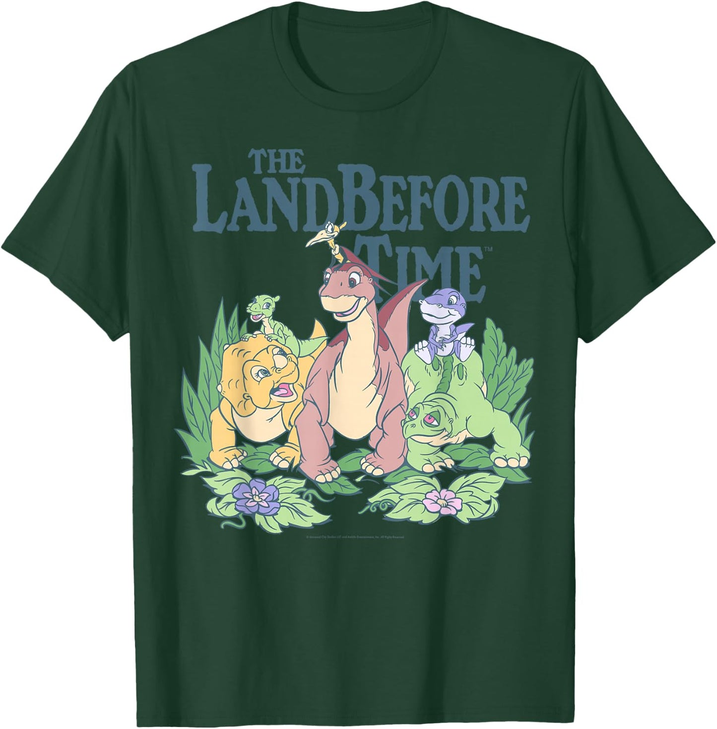 Land Before Time Pastel Dinosaur Friends T-Shirt - T-Shirt | Forest