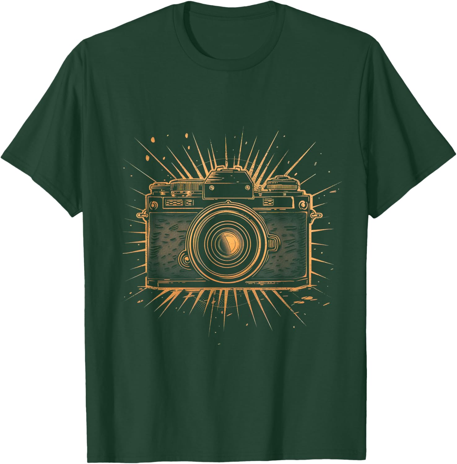 Cool Camera Graphic Women T-Shirt - T-Shirt | Forest