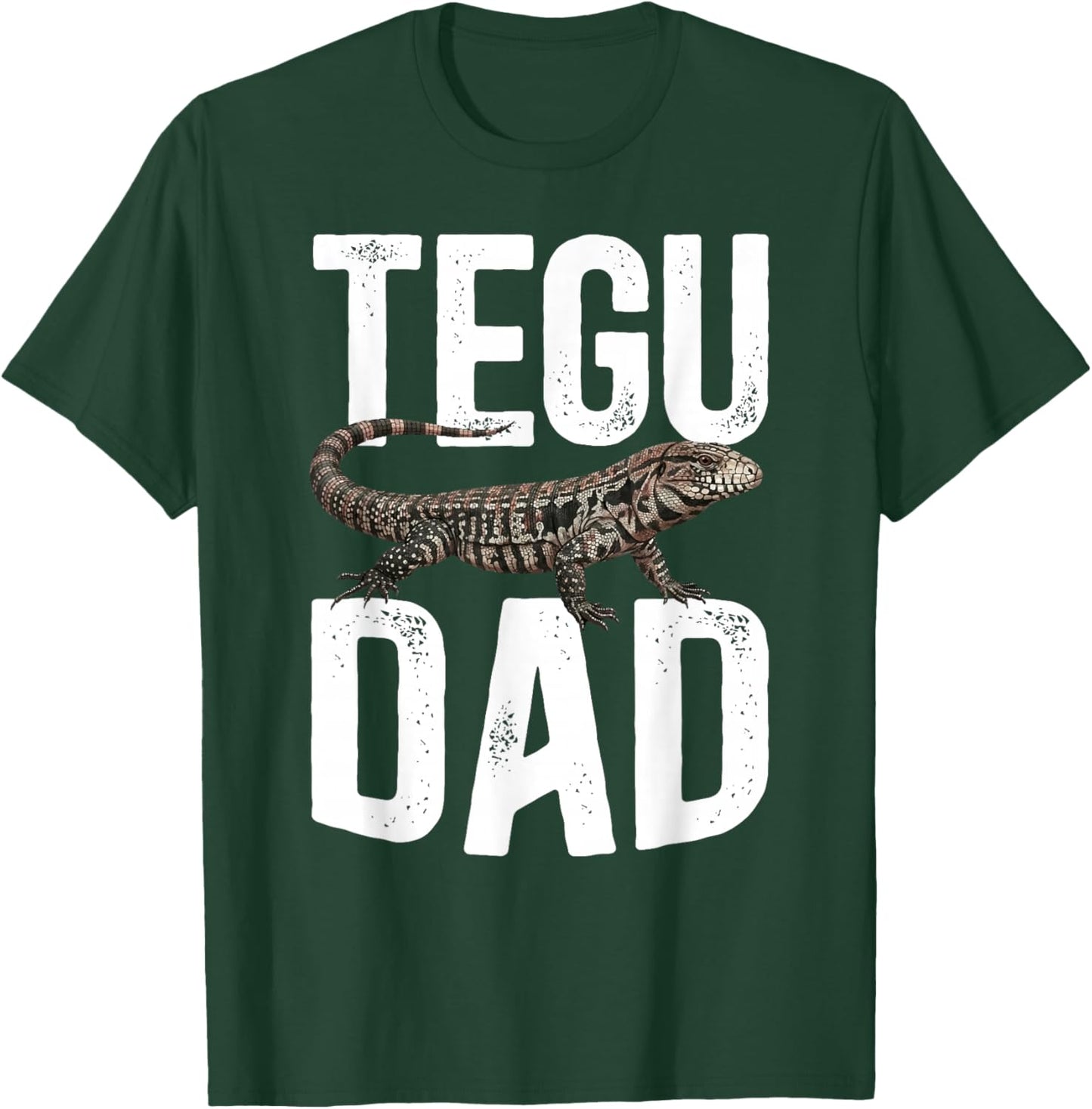Tegu Dad Tegu Owner Tegu Lover Tegu Lizard T-Shirt - T-Shirt | Forest