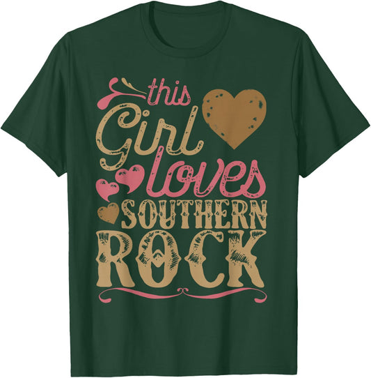 Southern Rock Shirt Gift Present Music T-Shirt - T-Shirt | Forest