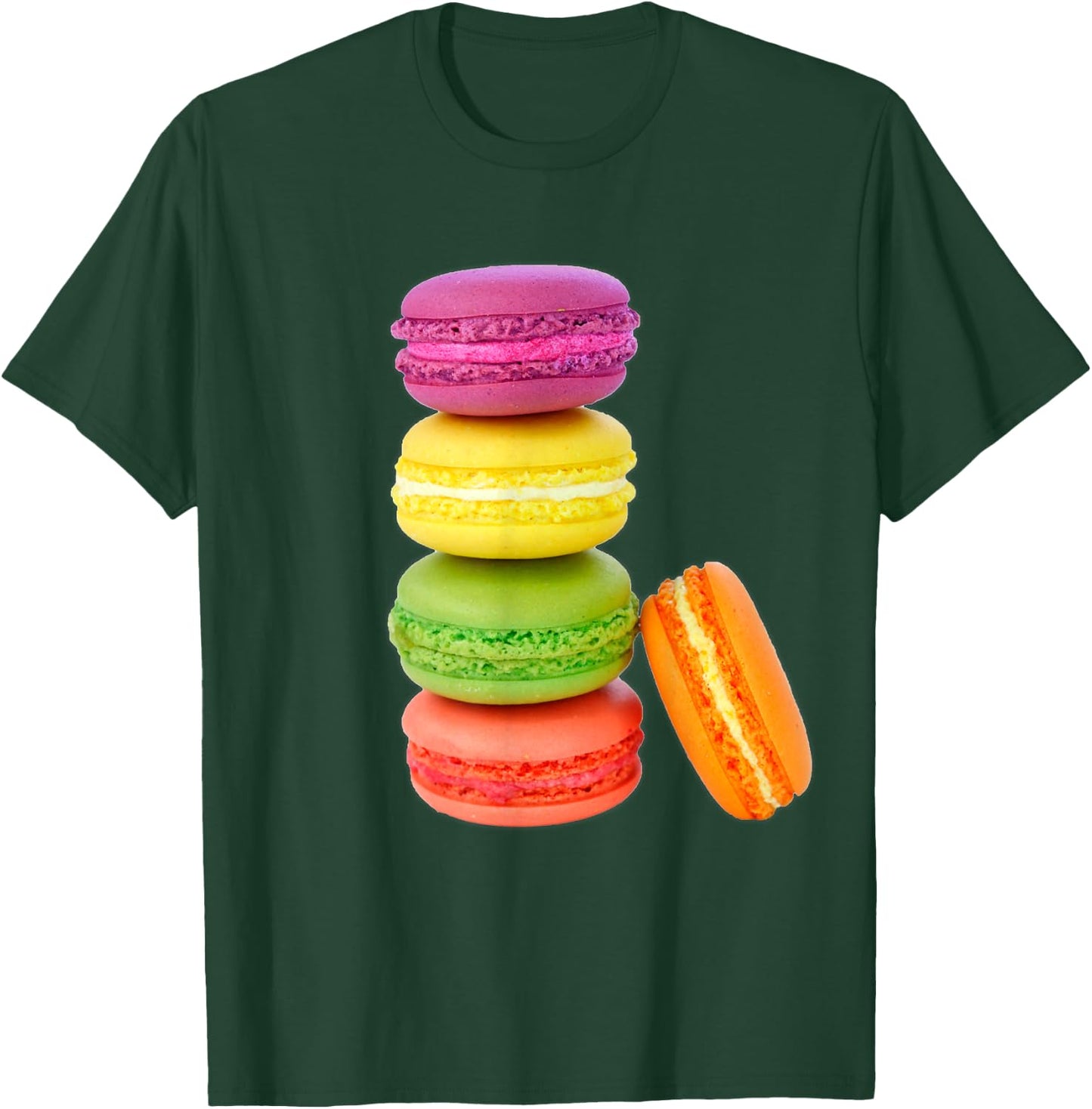 I Love Macaroons Macarons Candy Cupcake Sweets Cake Team T-Shirt - T-Shirt | Forest