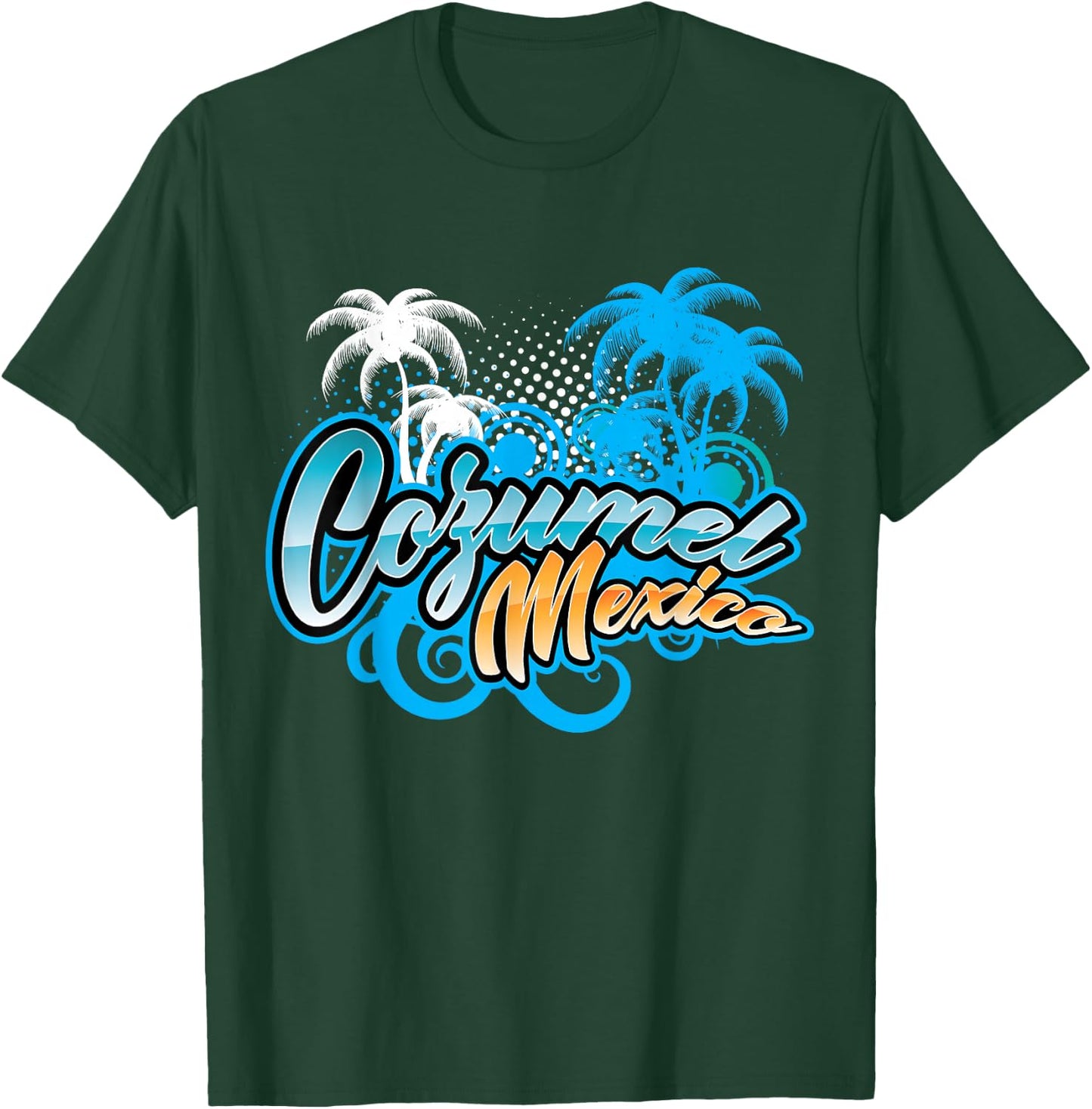 Cozumel Mexico Souvenir Gift Traveler Men/Women T-Shirt - T-Shirt | Forest