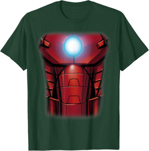 Marvel Iron Man Avengers Halloween Costume Small T-Shirt - T-Shirt | Forest