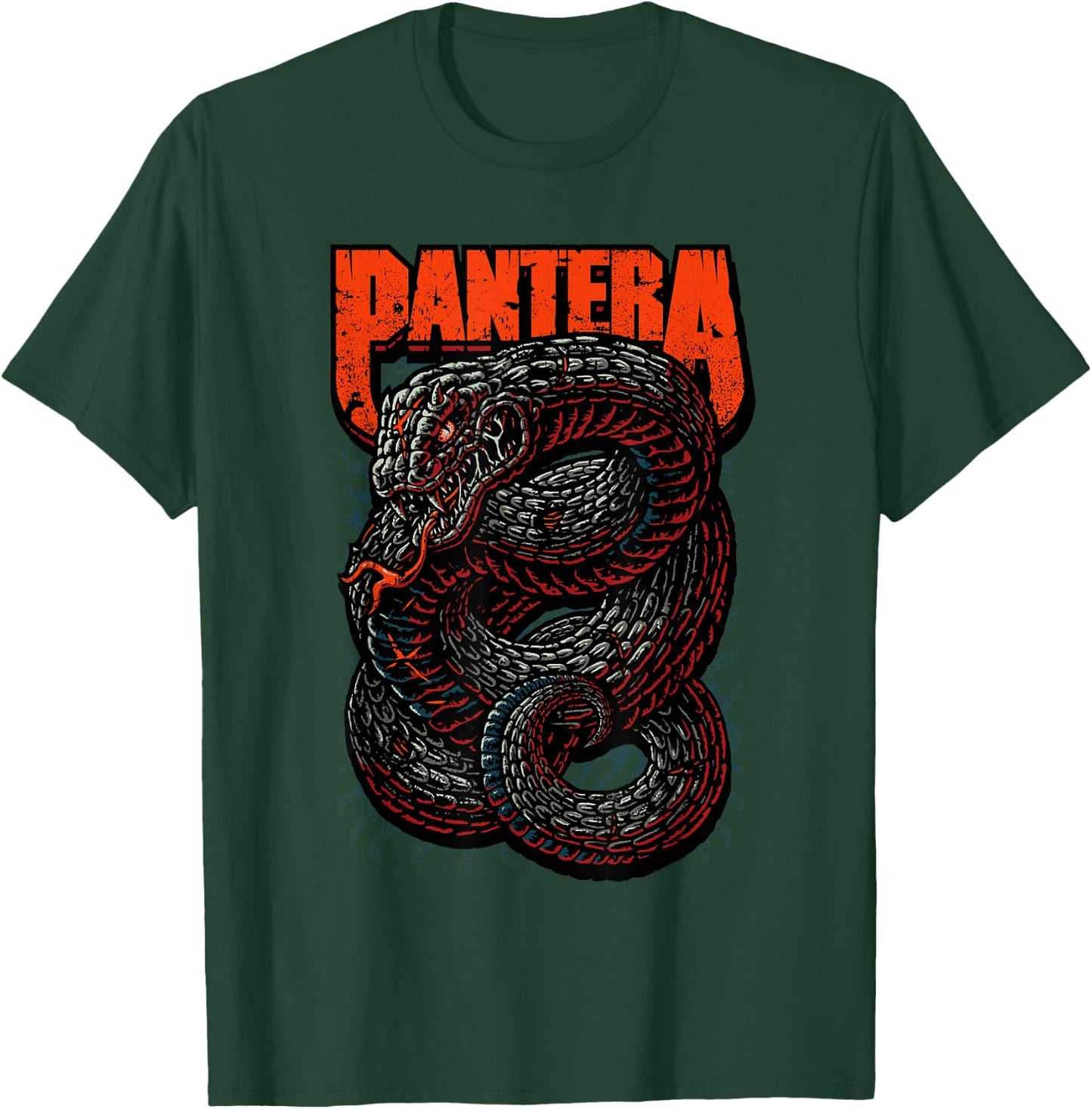 Pantera Venomous Official - Classic Fit, , Short Sleeve, Adult, Black T-Shirt - T-Shirt | Forest