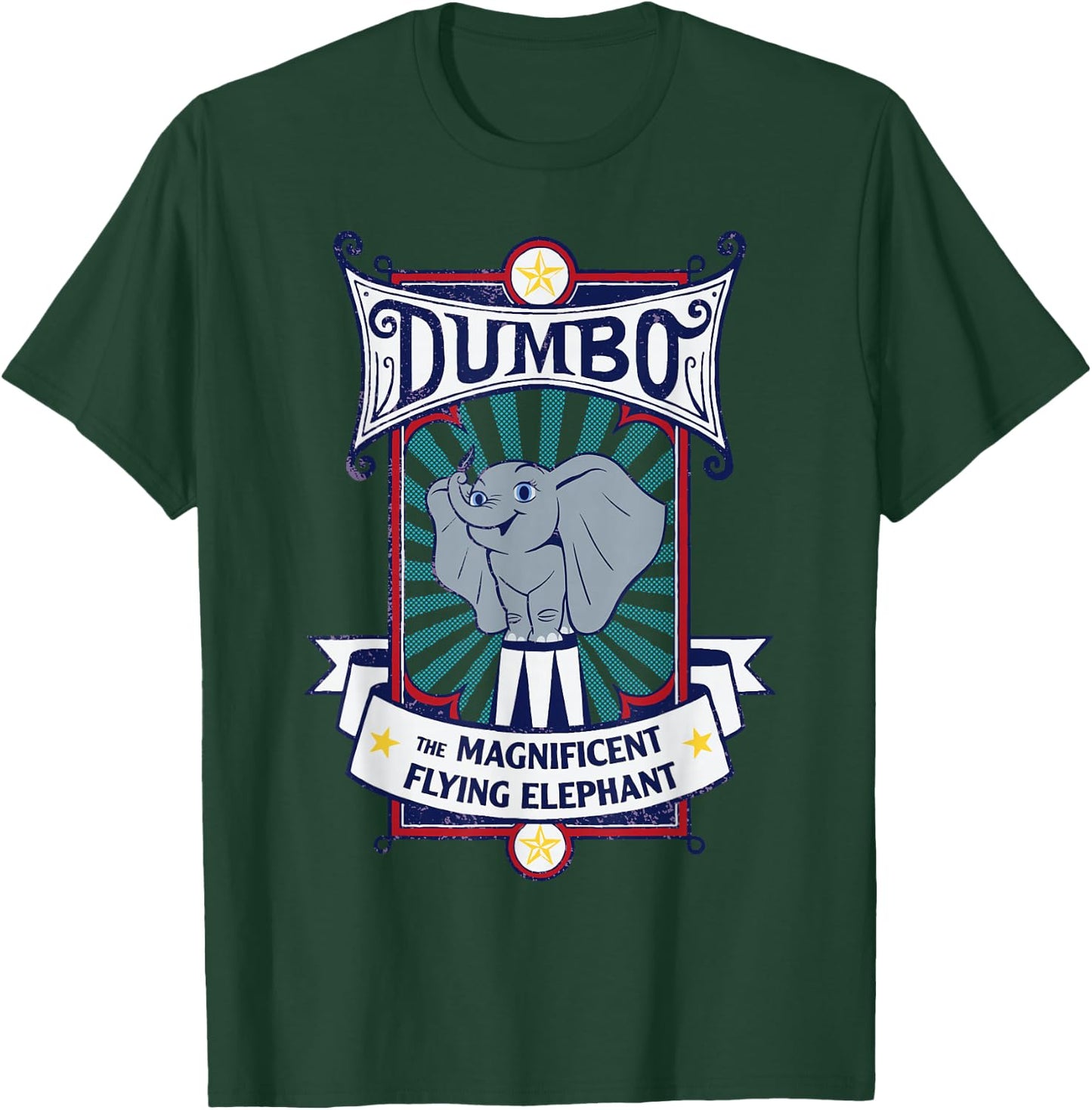 Dumbo - Magnificent Flying Elephant T-Shirt - T-Shirt | Forest