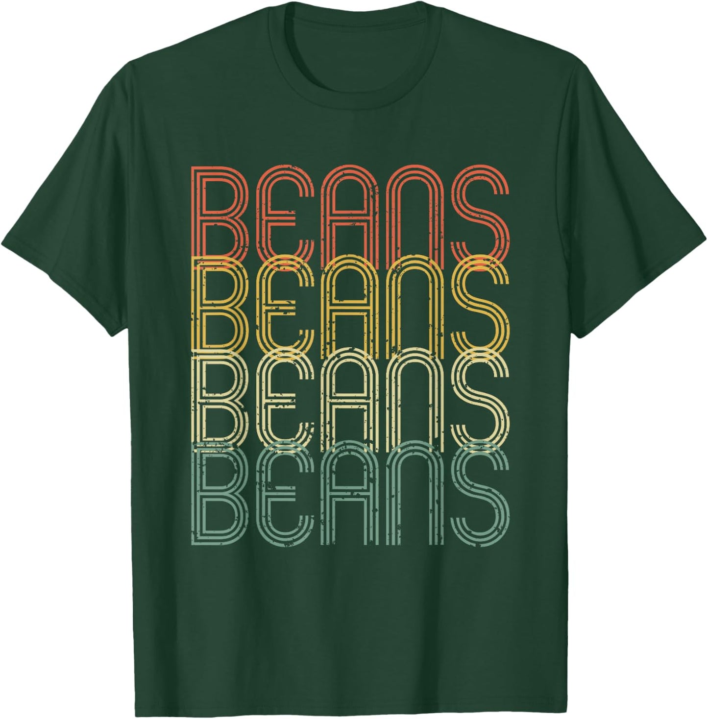 Barista Shirt Retro Coffee Beans Vintage Style Gift T-Shirt - T-Shirt | Forest