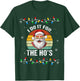 I Do It For The Hos Funny Inappropriate Christmas Santa Face T-Shirt - T-Shirt | Forest