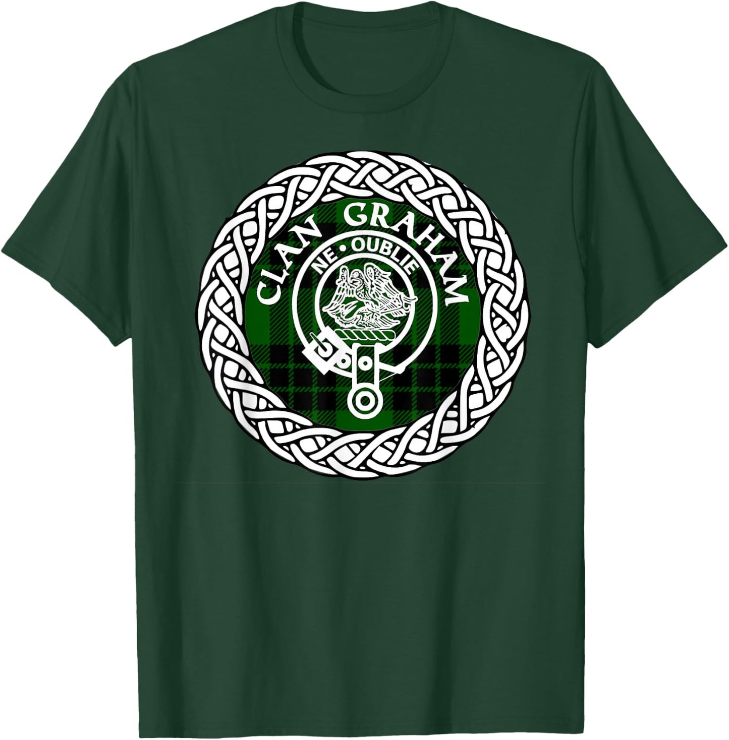 Graham Clan surname Scottish tartan T-Shirt - T-Shirt | Forest