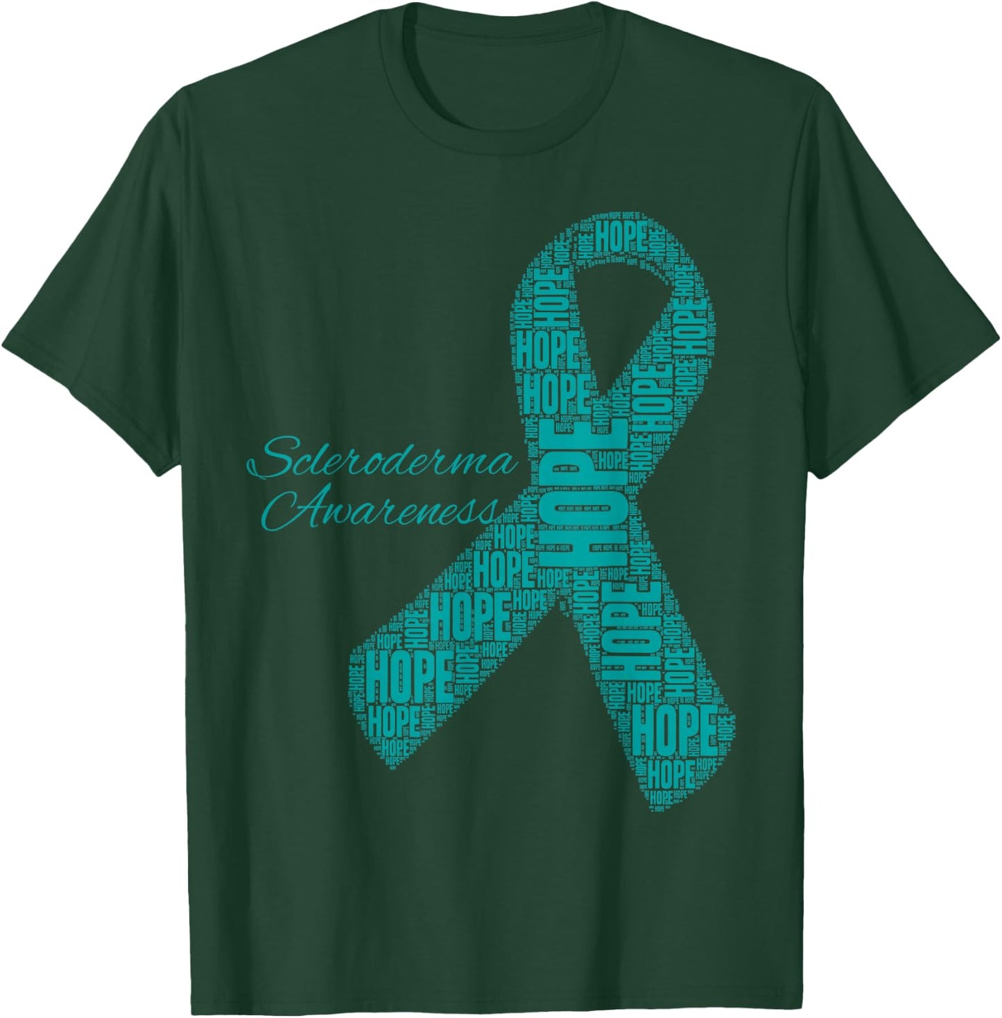 Scleroderma Awareness T-Shirt - T-Shirt | Forest