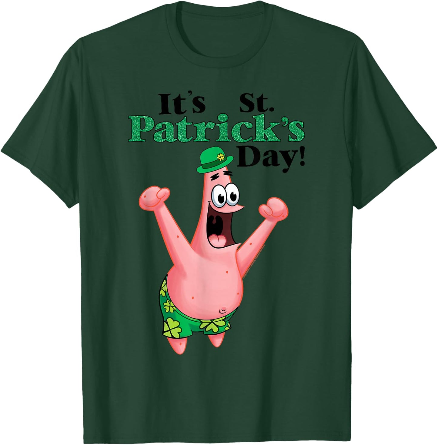Spongebob St. Patrick's Day T-Shirt - T-Shirt | Forest