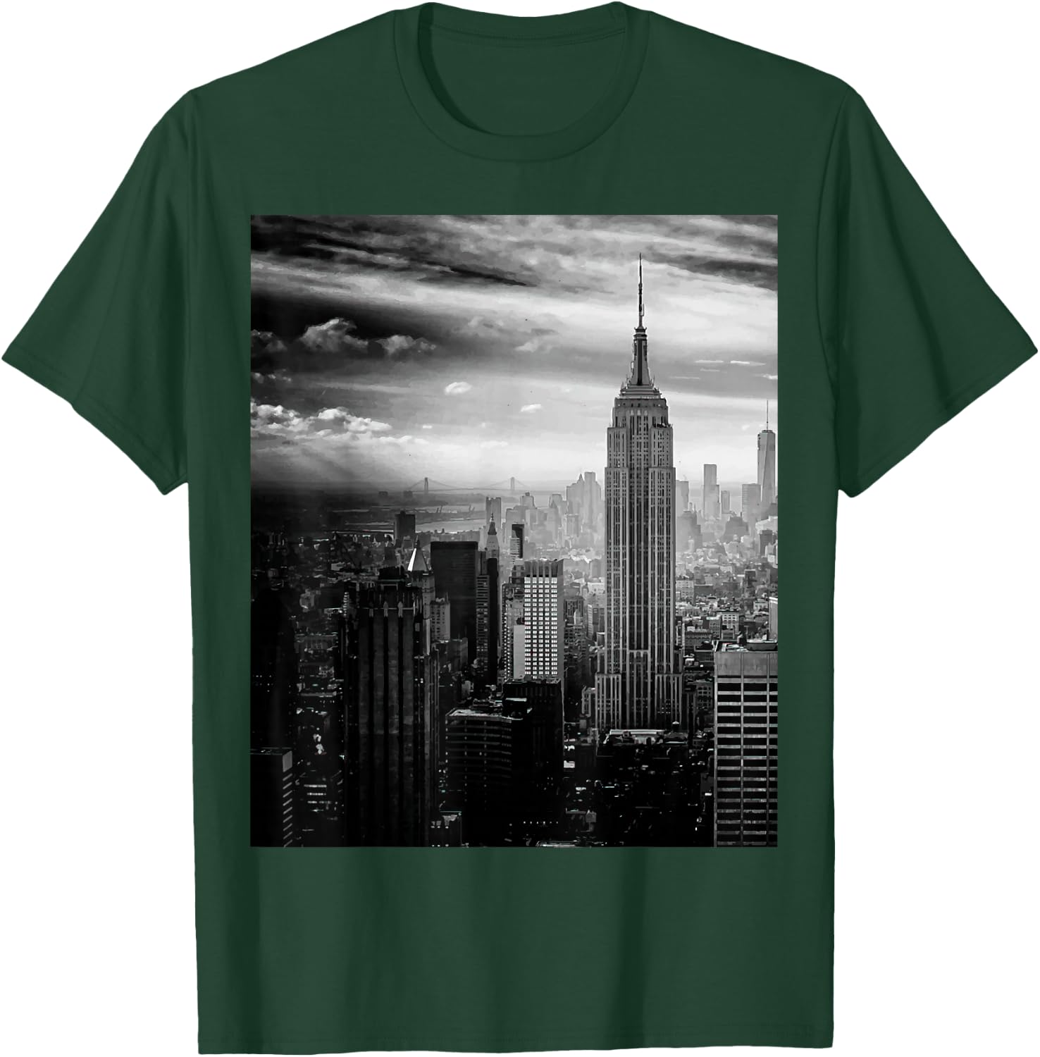 Beautiful New York City Landscape Photograph T-Shirt - T-Shirt | Forest