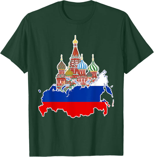 Russian Flag Shirts Kids Russian Soccer Fan, Russian T-Shirt - T-Shirt | Forest