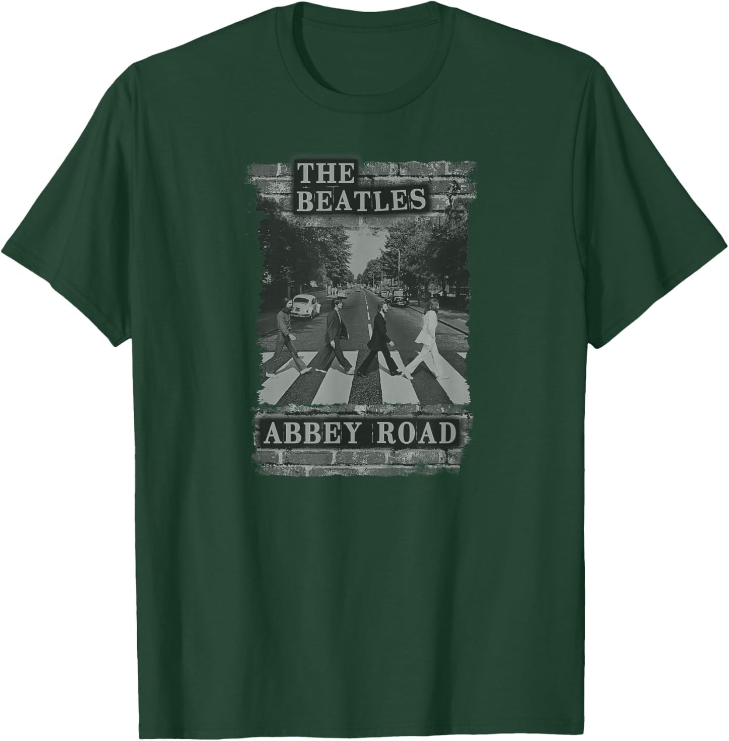 The Beatles - Brick Wall Abbey Road T-Shirt - T-Shirt | Forest
