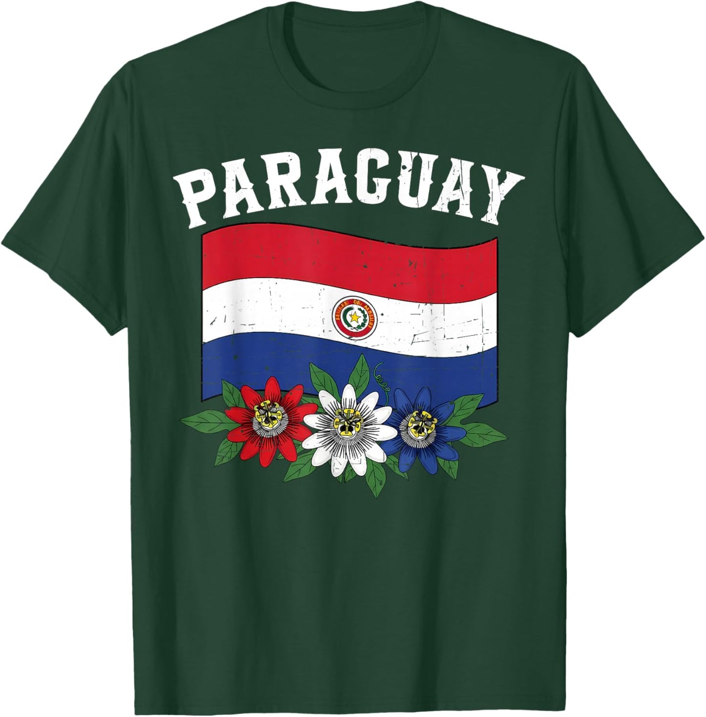Paraguay Hispanic Heritage Month Cultura T-Shirt - T-Shirt | Forest