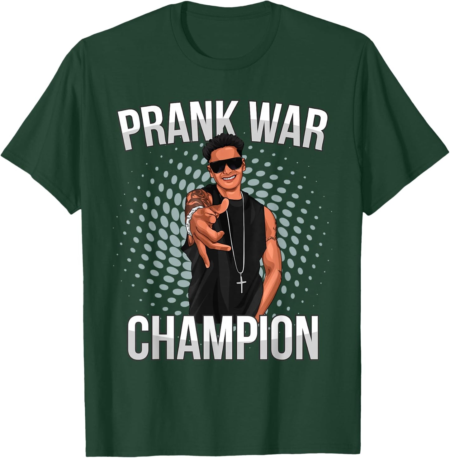Trending Men's Prank War Champion Pauly D , Black, Small T-Shirt - T-Shirt | Forest