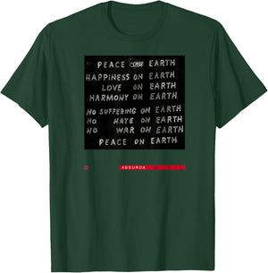 Studio: David Lynch Peace ON Earth T-Shirt - T-Shirt | Forest