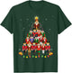 Loudest Nutcracker Group Matching Family Holiday Funny Nutcracker Christmas Tree 2024 Black Small T-Shirt - T-Shirt | Forest