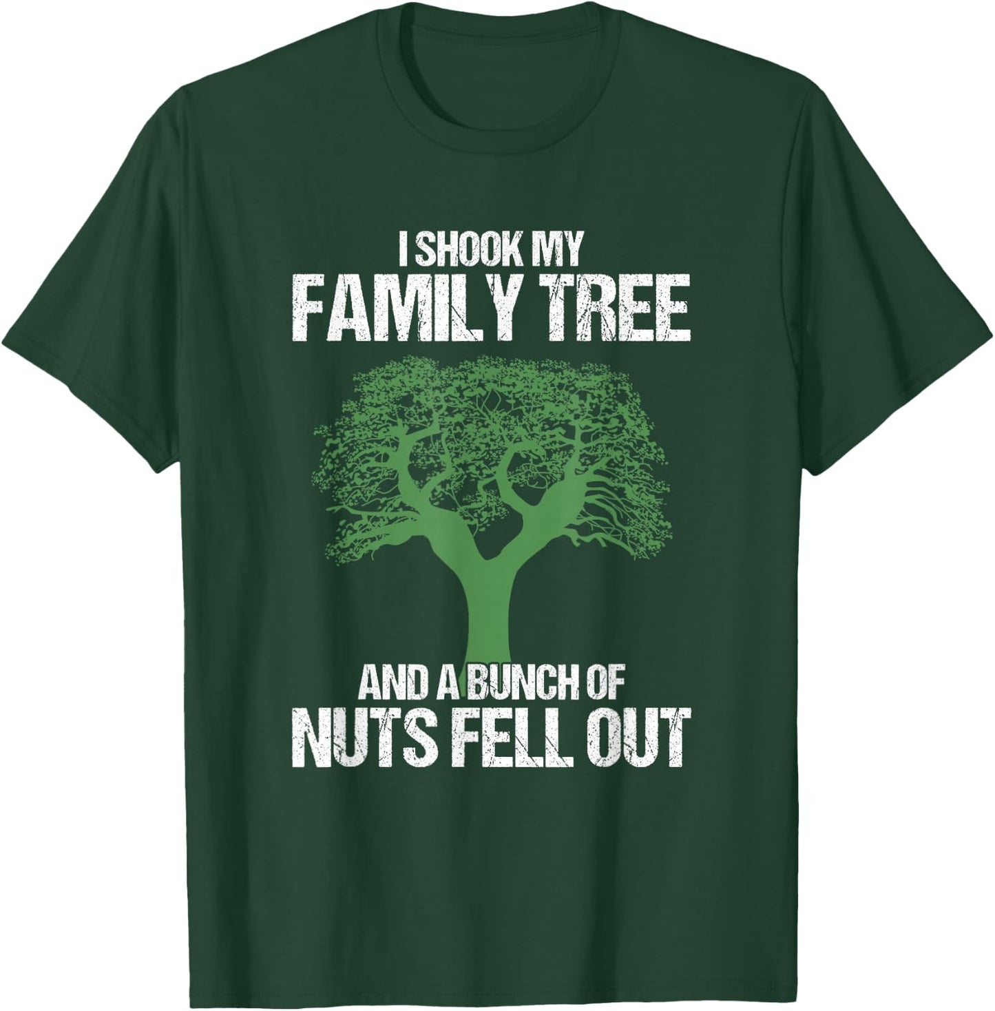 Genealogie Puns Genealogies Family Tree Historian T-Shirt - T-Shirt | Forest
