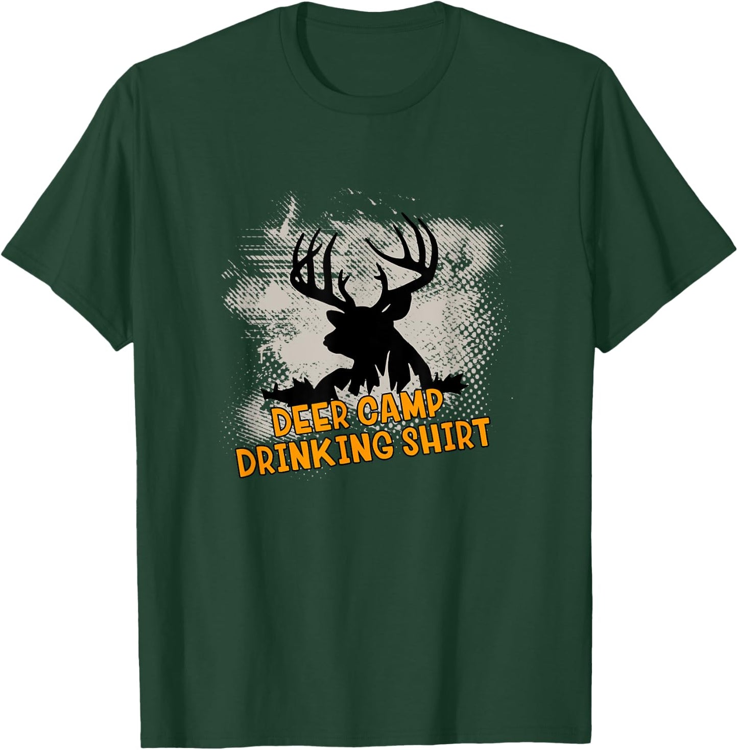 Deer Camp Drinking Shirt - Funny Hunting Gift T-Shirt - T-Shirt | Forest
