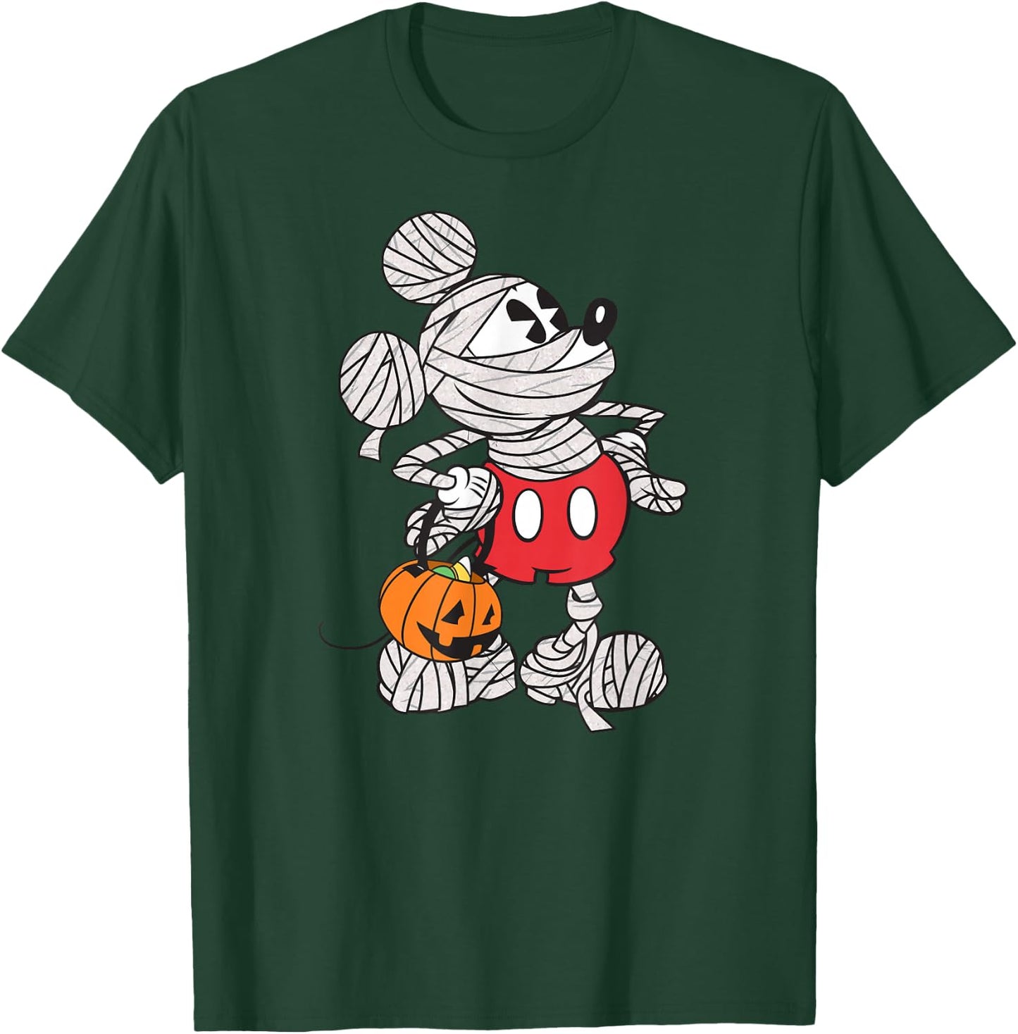 Disney - Mickey Mouse Mummy Halloween T-Shirt - T-Shirt | Forest