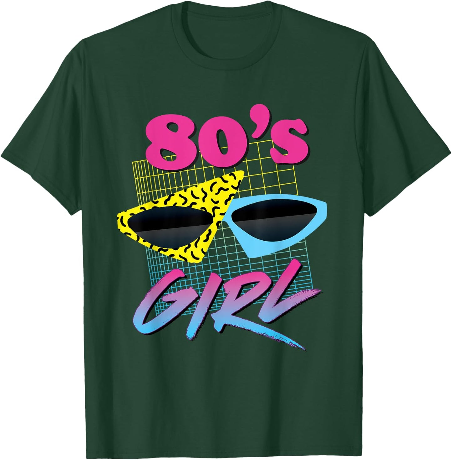 This is My 80s Girl Costume Party T-Shirt - T-Shirt | Forest