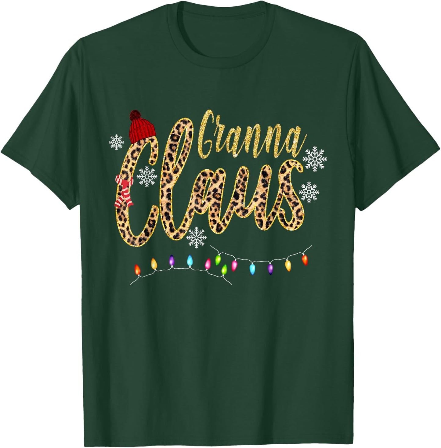 Granna Claus - Christmas gift T-Shirt - T-Shirt | Forest