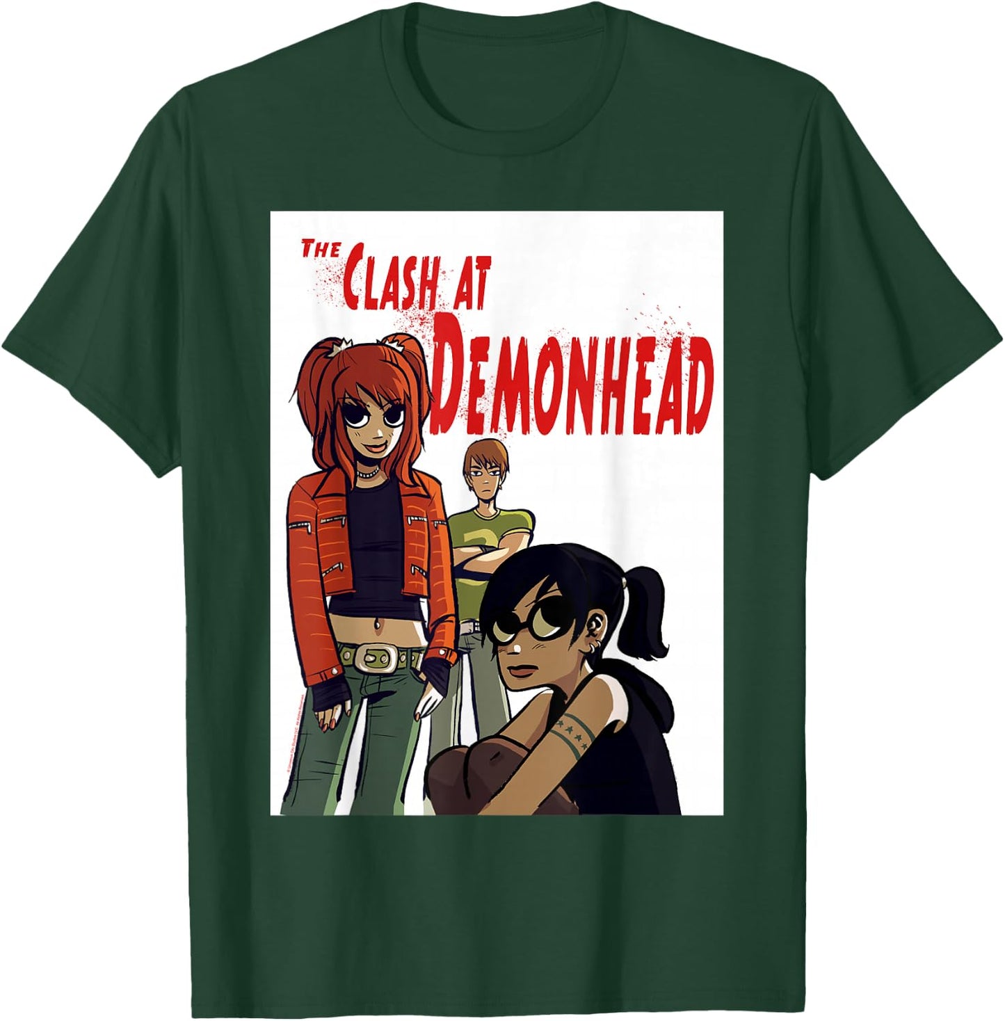 Scott Pilgrim Vs. The World The Clash at Demonhead Band T-Shirt - T-Shirt | Forest