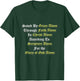 Saved By Grace Alone Through Faith Alone 5 Solas Christian T-Shirt - T-Shirt | Forest