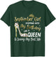 September Girl - Stepping Into My Birthday Like a Queen Bday T-Shirt - T-Shirt | Forest