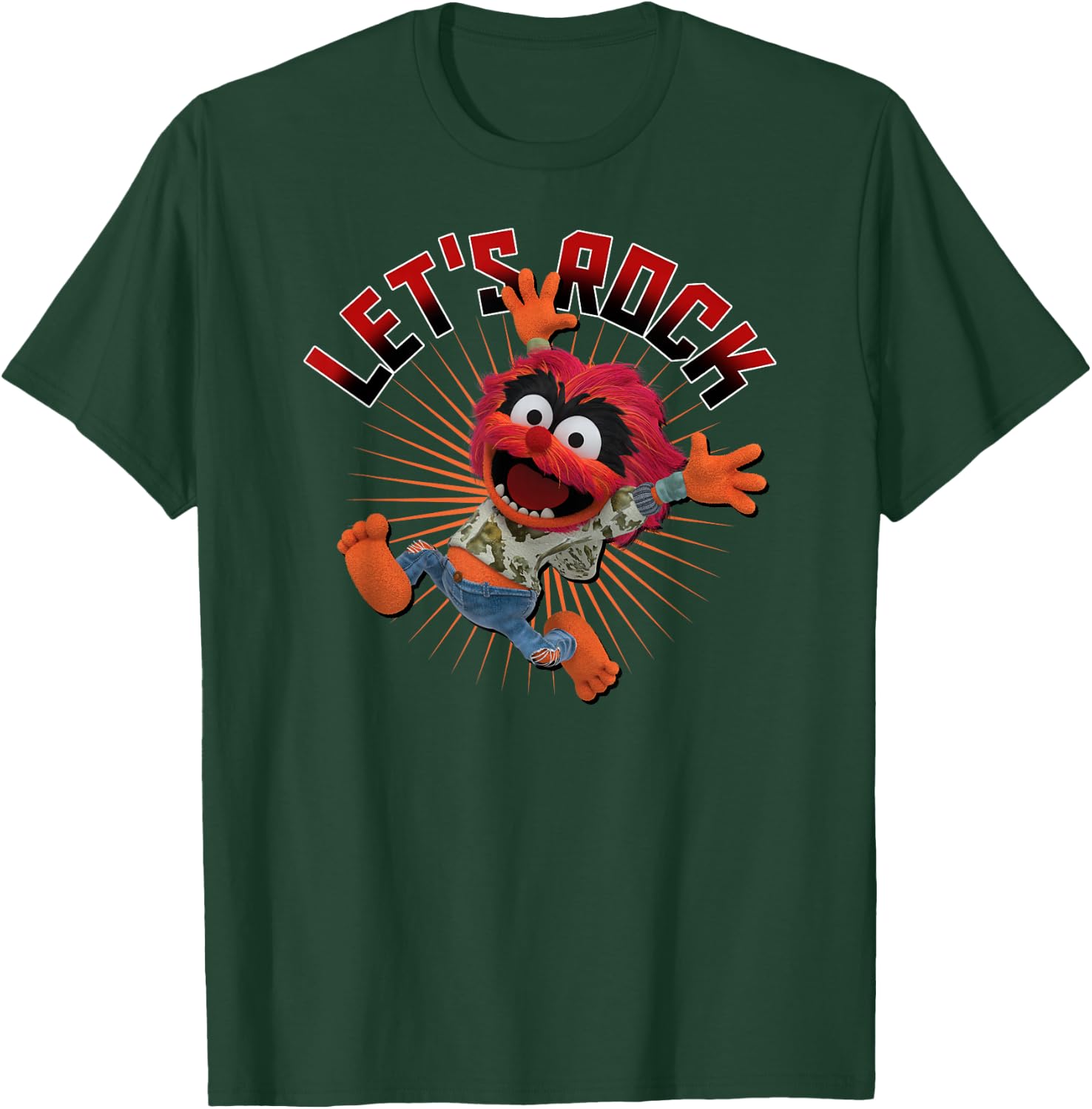 Disney - Muppet Babies lets rock T-Shirt - T-Shirt | Forest