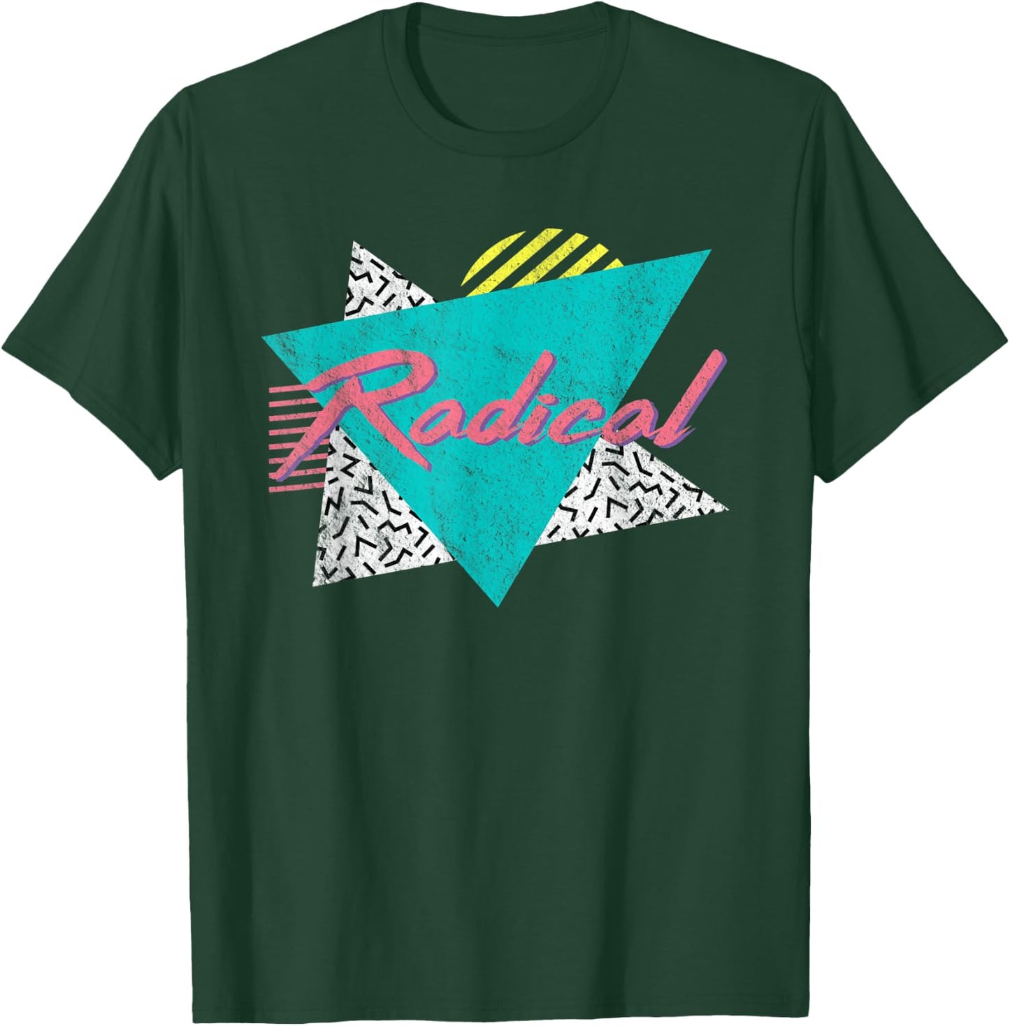 Radical Retro Vintage 80's 90's Gift T-Shirt - T-Shirt | Forest