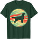 Flat Coated Retriever Retro Vintage Silhouette Cute T-Shirt - T-Shirt | Forest