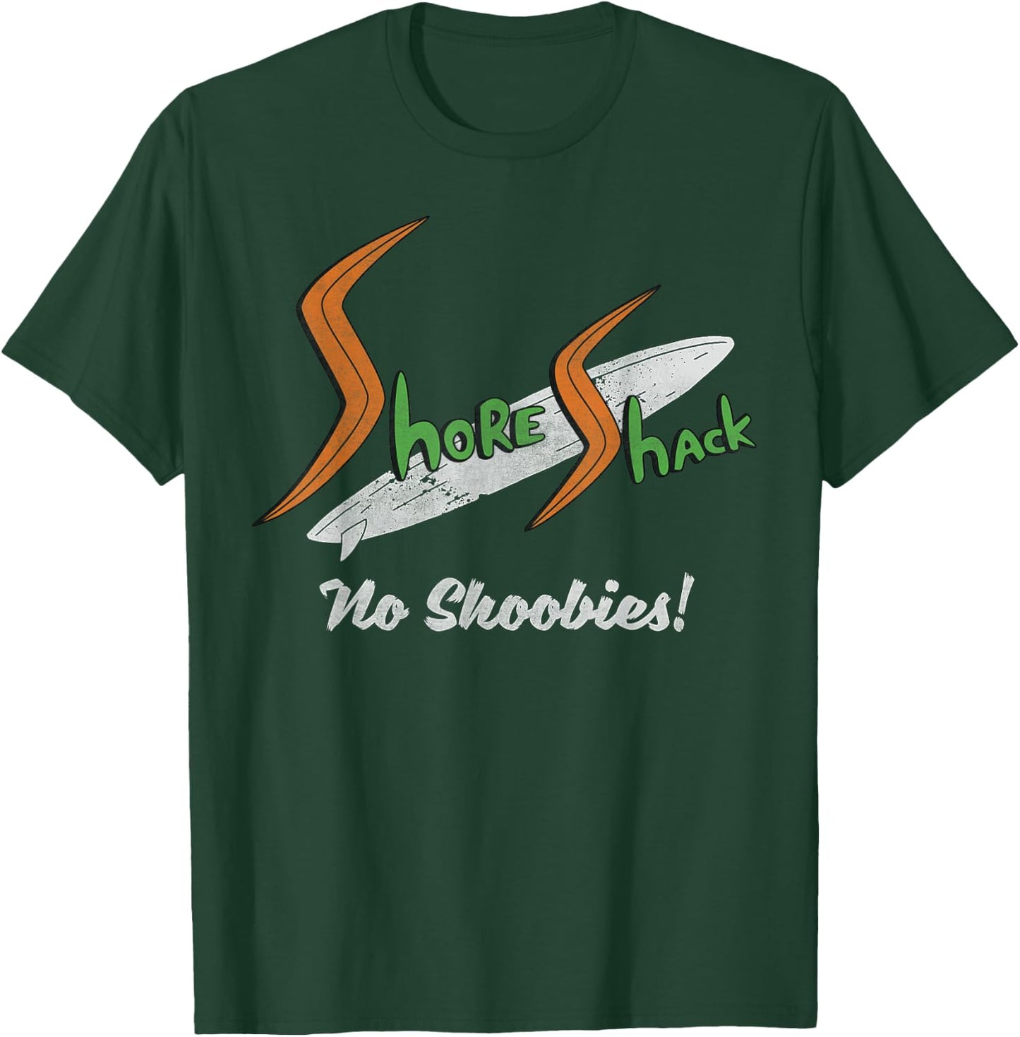 Nickelodeon Shore Shack, No Shoobies T-Shirt - T-Shirt | Forest