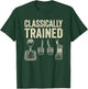 Car Guy Classically Trained Stick Shifter Manual Car T-Shirt - T-Shirt | Forest