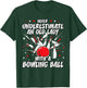 Never Underestimate an Old Lady Bowling Ball Grandma T Shirt T-Shirt - T-Shirt | Forest