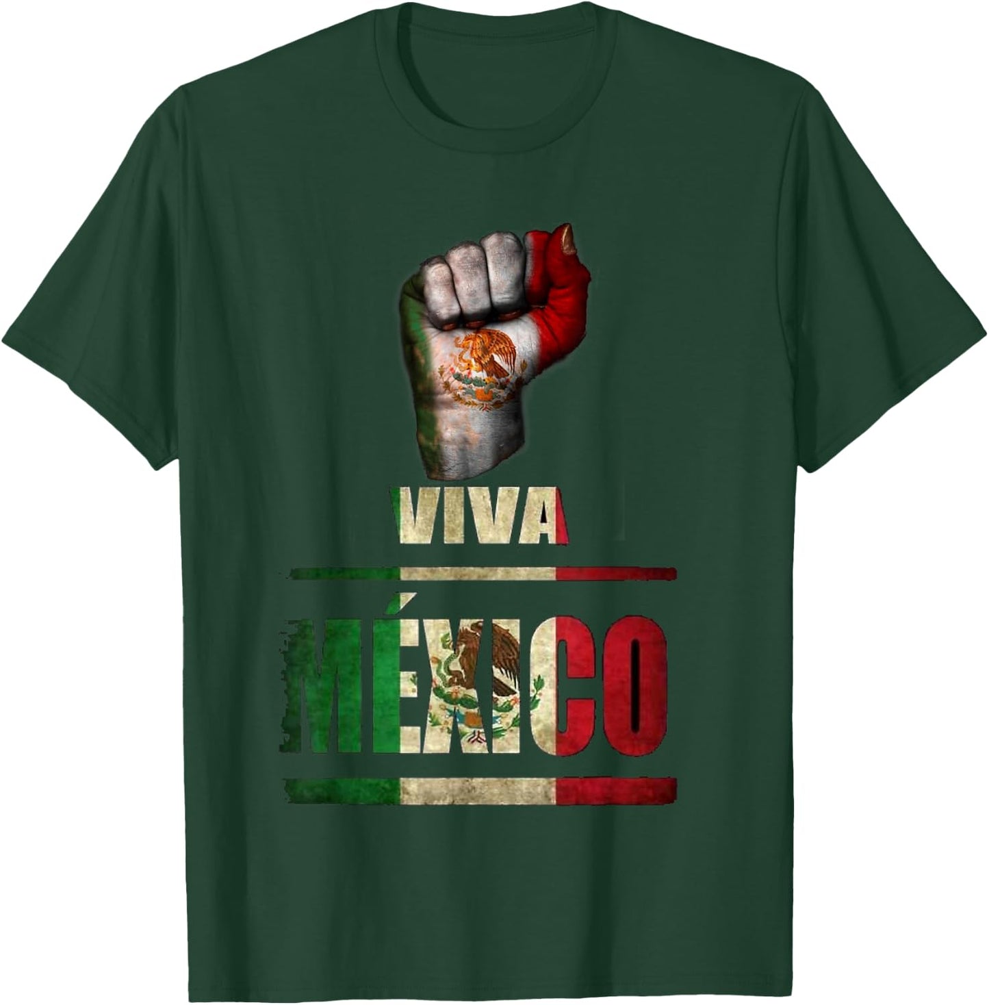 Viva Mexico Cabrones and Christmas Mexico T-Shirt - T-Shirt | Forest